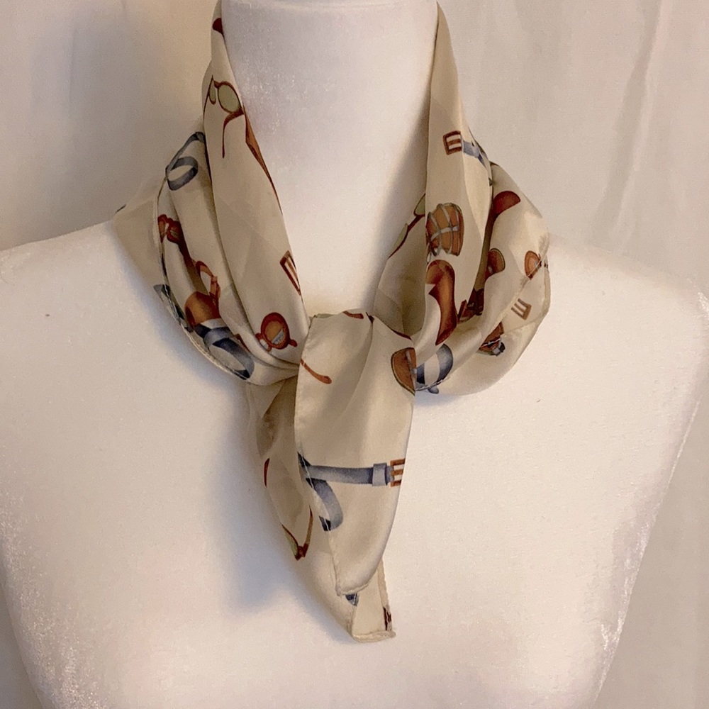 Kenneth Cole 100% Silk Kerchief